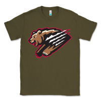 Army Green fresno grizzlies baseball Classic Tee - linhVisuals