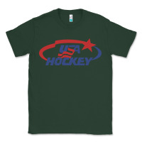 Sports Green usa hockey Classic Tee - linhVisuals