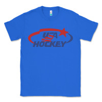 True Royal usa hockey Classic Tee - linhVisuals