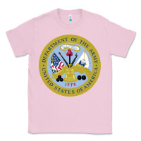 Bubblegum Pink department of the army Classic Tee - linhVisuals