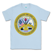 Dusty Blue department of the army Classic Tee - linhVisuals