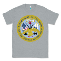 Heather Grey department of the army Classic Tee - linhVisuals