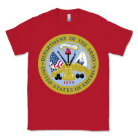 Red department of the army Classic Tee - linhVisuals