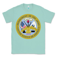 Seafoam department of the army Classic Tee - linhVisuals