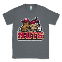 Charcoal Heather modesto nuts baseball Classic Tee - linhVisuals