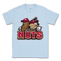 Dusty Blue modesto nuts baseball Classic Tee - linhVisuals