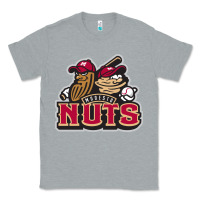Heather Grey modesto nuts baseball Classic Tee - linhVisuals