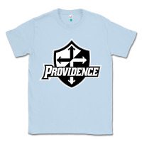 Dusty Blue providence friars college Classic Tee - linhVisuals