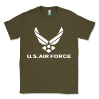Army Green us air force Classic Tee - linhVisuals