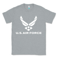Heather Grey us air force Classic Tee - linhVisuals