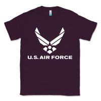 Plum us air force Classic Tee - linhVisuals