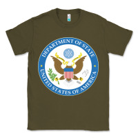 Army Green us department of state 2 Classic Tee - linhVisuals