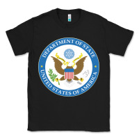 Black us department of state 2 Classic Tee - linhVisuals