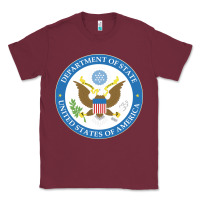 Burgundy us department of state 2 Classic Tee - linhVisuals