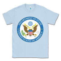 Dusty Blue us department of state 2 Classic Tee - linhVisuals
