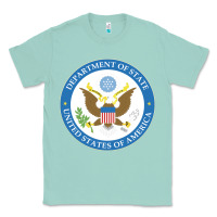 Seafoam us department of state 2 Classic Tee - linhVisuals