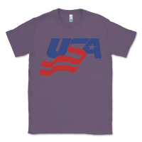 Lavender usa hockey simple Classic Tee - linhVisuals