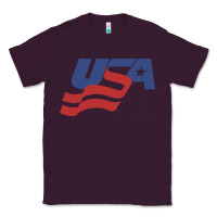 Plum usa hockey simple Classic Tee - linhVisuals
