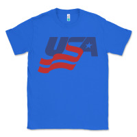 True Royal usa hockey simple Classic Tee - linhVisuals