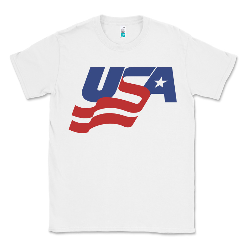 Usa Hockey Simple Classic Tee by linhVisuals | Teevron