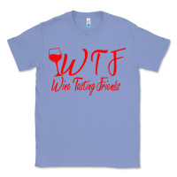 Colony Blue wine tasting friends Classic Tee - linhVisuals