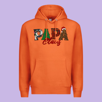 Papa Claus Premium Hoodie Designed By Barkaloodesign