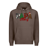 Coffee papa claus Premium Hoodie - BarkalooDesign