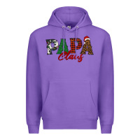 Purple papa claus Premium Hoodie - BarkalooDesign