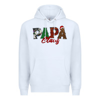 White papa claus Premium Hoodie - BarkalooDesign