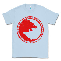 Dusty Blue fenrir wolf of odin Classic Tee - linhVisuals