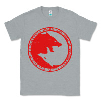 Heather Grey fenrir wolf of odin Classic Tee - linhVisuals