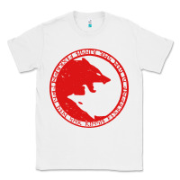 White fenrir wolf of odin Classic Tee - linhVisuals