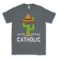 Charcoal Heather fun catholicism humor meme saying  funny catholic t shirt Classic Tee - linhVisuals
