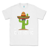 White fun catholicism humor meme saying  funny catholic t shirt Classic Tee - linhVisuals