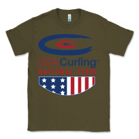 Usa Curling Team Classic Tee | Teevron