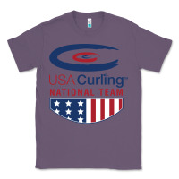Lavender usa curling team Classic Tee - linhVisuals