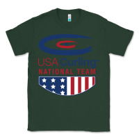Sports Green usa curling team Classic Tee - linhVisuals