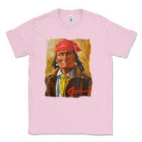 Bubblegum Pink geronimo apache warrior native american t shirt Classic Tee - linhVisuals