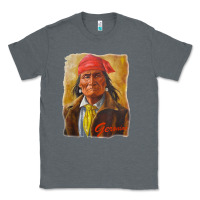 Charcoal Heather geronimo apache warrior native american t shirt Classic Tee - linhVisuals