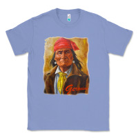 Colony Blue geronimo apache warrior native american t shirt Classic Tee - linhVisuals