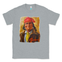 Heather Grey geronimo apache warrior native american t shirt Classic Tee - linhVisuals