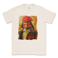 Natural geronimo apache warrior native american t shirt Classic Tee - linhVisuals