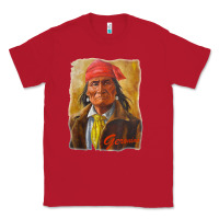 Red geronimo apache warrior native american t shirt Classic Tee - linhVisuals