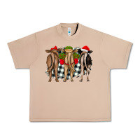 Burro christmas heifers back view Urban Heavy Tee - RanaPortraitStore