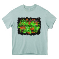 Arona halloween leopard lines background Heavy Core Tee - BundleAndBundleShop