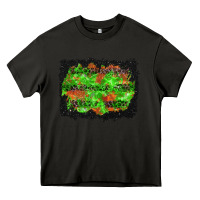 Asphalt halloween leopard lines background Heavy Core Tee - BundleAndBundleShop