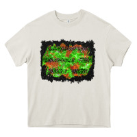 Cream halloween leopard lines background Heavy Core Tee - BundleAndBundleShop