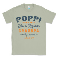 Matcha Mens Poppi Like a Regular Grandpa Funny Fathers Day Classic Tee - linhVisuals