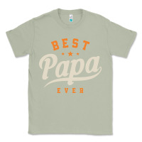 Matcha Mens Best Papa Ever Funny Fathers Day Classic Tee - linhVisuals
