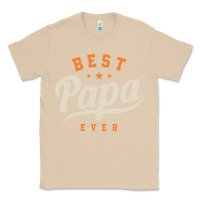 Mushroom Mens Best Papa Ever Funny Fathers Day Classic Tee - linhVisuals